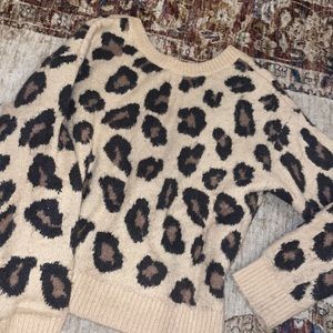 Cheetah Sweater